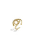 Stainless Steel Statement Rings lines Casual Daily Simple Series Women's jewelry