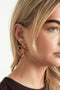 Stainless Steel Stud Earrings Flower Casual Daily Simple Series Women's jewelry