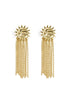 Stainless Steel Dangle Earrings sun Casual Daily Simple Series Women's jewelry