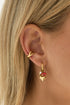 Stainless Steel Drop Earrings Heart Daily Simple Series Women's jewelry
