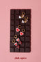 Earrings with heart in candy motif
