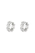 Elegant Rhinestone Hoop Earrings in Multiple Colors