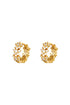 Elegant Rhinestone Hoop Earrings in Multiple Colors