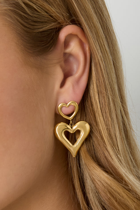 Drop Earrings Heart Casual Daily Simple Series Women's jewelry