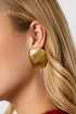 Stainless Steel Stud Earrings irregular shape Casual Daily Simple Series Women's jewelry
