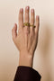 Stainless Steel Minimalist Rings irregular shape Simple Daily Simple Series Women's jewelry