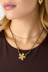 Stainless Steel Pendant necklaces Flower Casual Daily Simple Series Women's jewelry