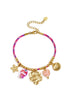 Rope Charm Bracelets Flower Casual Daily Romantic Series Women's jewelry