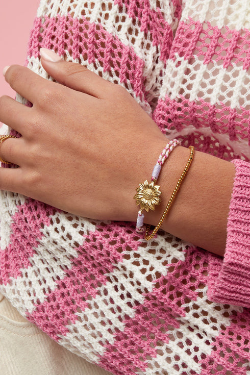 Rope Charm Bracelets Flower Casual Holiday/Beach Romantic Series Women's jewelry