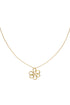 Stainless Steel Long Necklaces Flower Casual Daily Simple Series Women's jewelry