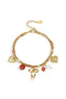 Stainless Steel Charm Bracelets Heart Casual Daily Simple Series Women's jewelry