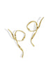 Stud Earrings lines Casual Daily Simple Series Women's jewelry