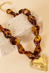 Acrylic Beaded Necklaces Heart Retro Daily Romantic Series Women's jewelry
