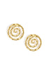 Stainless Steel Stud Earrings lines Casual Daily Simple Series Women's jewelry