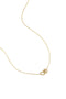 Necklace with connected heart charm